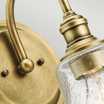 Kichler Wall Light from the Waverly range. Waverly 1 Light Wall Light Product Code = KL-WAVERLY1-NBR