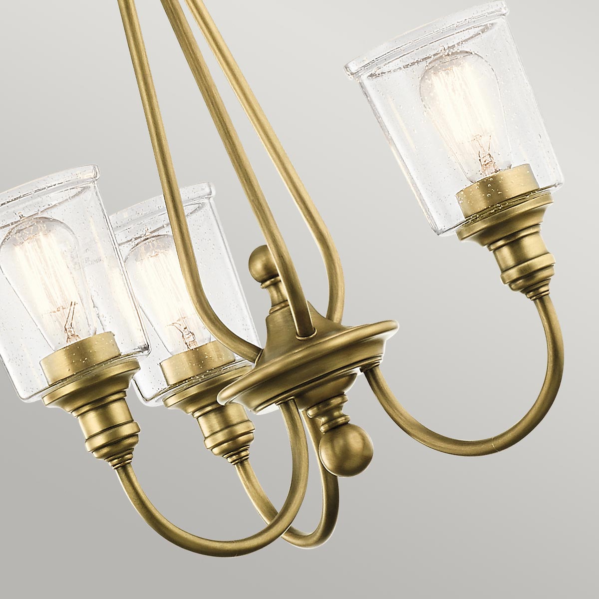 Kichler Chandelier from the Waverly range. Waverly 3 Light Chandelier Product Code = KL-WAVERLY3-NBR