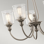 Kichler Chandelier from the Waverly range. Waverly 5 Light Chandelier Product Code = KL-WAVERLY5-CLP