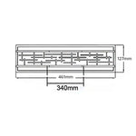 Kichler Wall Light from the Zolon range. Zolon Medium Wall Light Product Code = KL-ZOLON-M-BATH