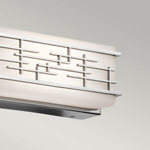 Kichler Wall Light from the Zolon range. Zolon Small Wall Light Product Code = KL-ZOLON-S-BATH