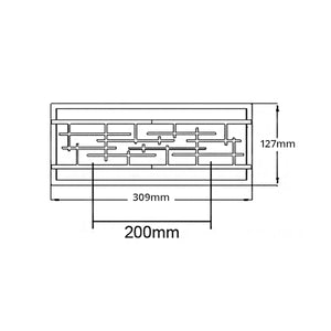Kichler Wall Light from the Zolon range. Zolon Small Wall Light Product Code = KL-ZOLON-S-BATH