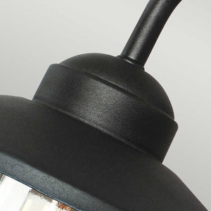 Elstead Lighting Outdoor Wall Light from the Klampenborg range. Klampenborg 1 Light Wall Lantern Product Code = KLAMPENBORG-BK