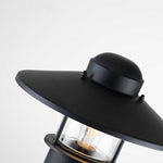 Elstead Lighting Bollard from the Klampenborg range. Klampenborg 1 Light Bollard Product Code = KLAMPENBORG-BOL-BK