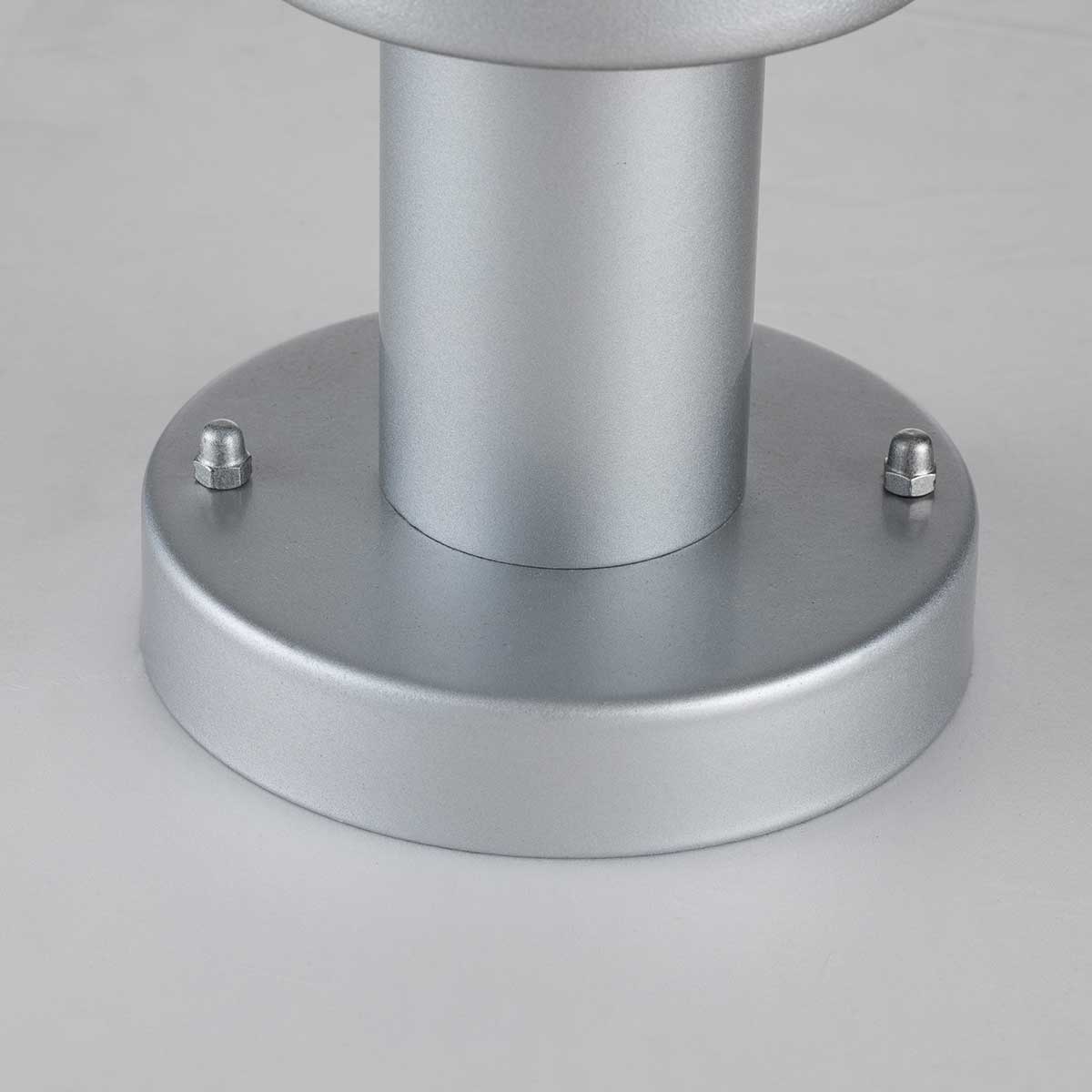 Elstead Lighting Pedestal Lantern from the Klampenborg range. Klampenborg 1 Light Pedestal Product Code = KLAMPENBORG-PED-SIL