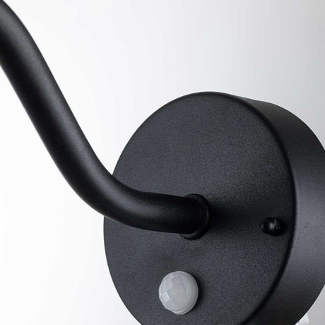 Elstead Lighting Outdoor Wall Light from the Klampenborg range. Klampenborg 1 Light Wall Lantern with PIR Product Code = KLAMPENBORG-PIR-BK