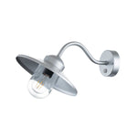 Elstead Lighting Outdoor Wall Light from the Klampenborg range. Klampenborg 1 Light Wall Lantern – SKU KLAMPENBORG-PIR-SIL