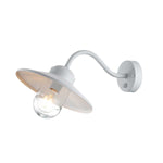 Elstead Lighting Outdoor Wall Light from the Klampenborg range. Klampenborg 1 Light Wall Lantern – SKU KLAMPENBORG-PIR-WHT