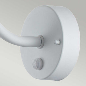 Elstead Lighting Outdoor Wall Light from the Klampenborg range. Klampenborg 1 Light Wall Lantern with PIR Product Code = KLAMPENBORG-PIR-WHT
