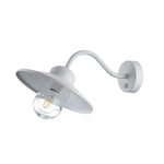 Elstead Lighting Outdoor Wall Light from the Klampenborg range. Klampenborg 1 Light Wall Lantern – SKU KLAMPENBORG-PIR-WHT