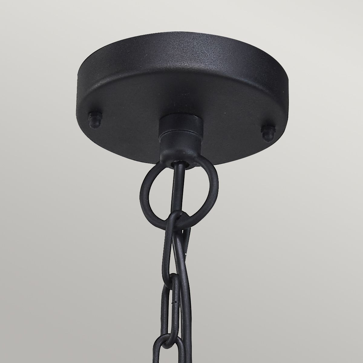 Elstead Lighting Outdoor Hanging from the Klampenborg range. Klampenborg 1 Light Chain Lantern – SKU KLAMPENBORG8-BK