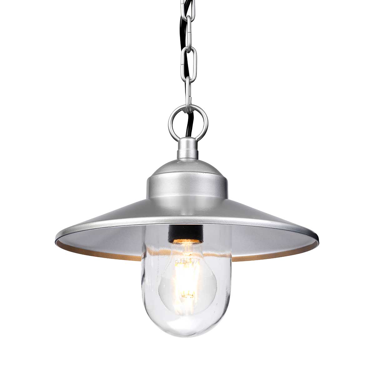 Elstead Lighting Outdoor Hanging from the Klampenborg range. Klampenborg 1 Light Chain Lantern Product Code = KLAMPENBORG8