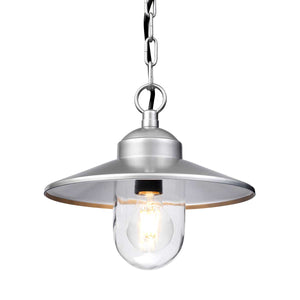 Elstead Lighting Outdoor Hanging from the Klampenborg range. Klampenborg 1 Light Chain Lantern Product Code = KLAMPENBORG8