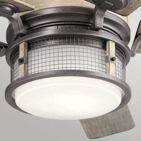 Kichler Ceiling Fan Ahrendale - 60in / 152cm Fan - Anvil Iron part Number = KLF-AHRENDALE-60-AVI