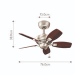Kichler Ceiling Fan Canfield - 30in / 76cm Fan - Brushed Nickel part Number = KLF-CANFIELD-30-BN