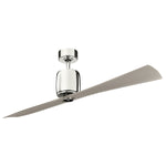 Kichler Ceiling Fan Ferron - 60in / 152cm Fan - Polished Nickel part Number = KLF-FERRON-60-PN