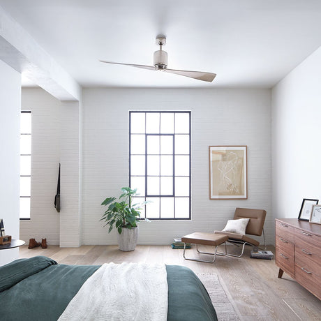 Kichler Ceiling Fan Ferron - 60in / 152cm Fan - Polished Nickel part Number = KLF-FERRON-60-PN