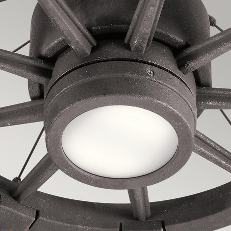 Kichler Ceiling Fan Gentry - 65in / 165cm Fan - Weathered Zinc part Number = KLF-GENTRY-65-WZ