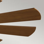 Kichler Ceiling Fan Gentry - 65in / 165cm Fan - Weathered Zinc part Number = KLF-GENTRY-65-WZ