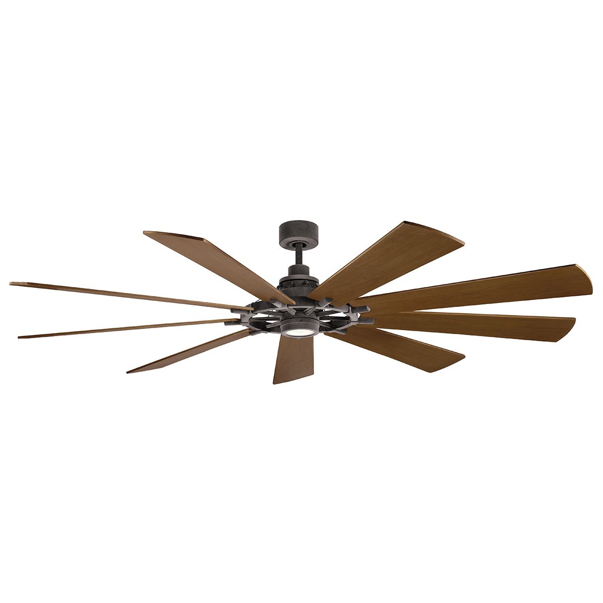 Kichler Ceiling Fan Gentry XL - 85in / 216cm Fan - Weathered Zinc part Number = KLF-GENTRY-85-WZ