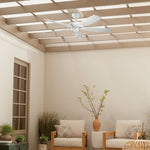 Kichler Ceiling Fan Kevlar - 42in / 107cm Fan - Matte White part Number = KLF-KEVLAR-42-WHT