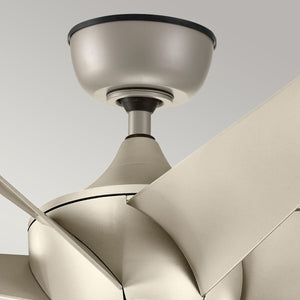 Kichler Ceiling Fan Lehr II - 54in / 137cm Fan - Antique Satin Silver part Number = KLF-LEHR2-54-AS