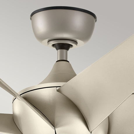 Kichler Ceiling Fan Lehr II - 54in / 137cm Fan - Antique Satin Silver part Number = KLF-LEHR2-54-AS
