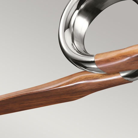 Kichler Ceiling Fan Link - 54in / 137cm Fan - Polished Nickel part Number = KLF-LINK-54-PN