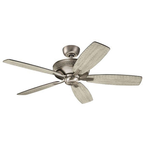 Kichler Ceiling Fan Monarch II - 52in / 132cm Fan - Burnished Antique Pewter part Number = KLF-MONARCH2-52-BAP