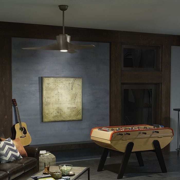 Kichler Ceiling Fan Phree - 56in / 142cm Fan - Brushed Nickel part Number = KLF-PHREE-56-BN