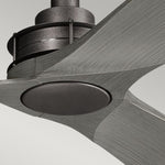 Kichler Ceiling Fan Ried - 56in / 142cm Fan - Anvil Iron part Number = KLF-RIED-56-AVI