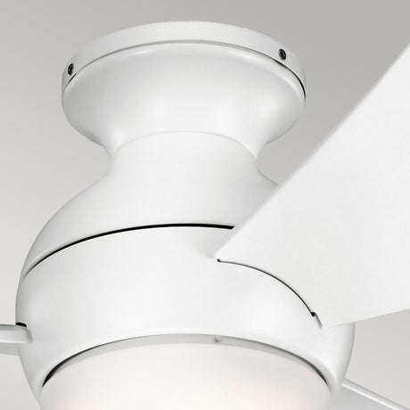 Kichler Ceiling Fan Sola - 34in / 86cm Fan - Matte White part Number = KLF-SOLA-34-WHT