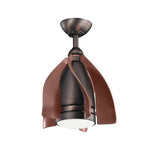 Kichler Ceiling Fan Terna - 15in / 38cm Fan - Oil Brushed Bronze part Number = KLF-TERNA-15-BB