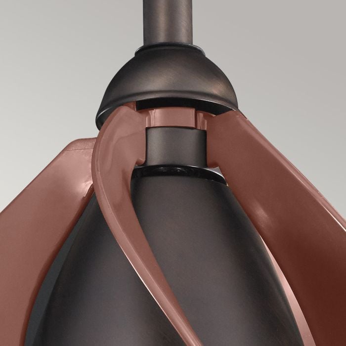 Kichler Ceiling Fan Terna - 15in / 38cm Fan - Oil Brushed Bronze part Number = KLF-TERNA-15-BB