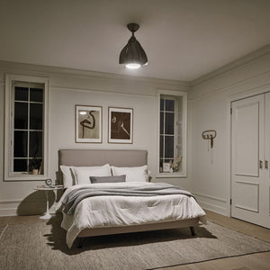 Kichler Ceiling Fan Terna - 15in / 38cm Fan - Brushed Nickel part Number = KLF-TERNA-15-BN