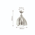 Kichler Ceiling Fan Terna - 15in / 38cm Fan - Brushed Nickel part Number = KLF-TERNA-15-BN