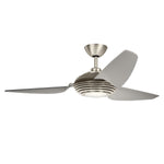 Kichler Ceiling Fan Voya - 60in / 152cm Fan - Brushed Stainless Steel part Number = KLF-VOYA-60-BS