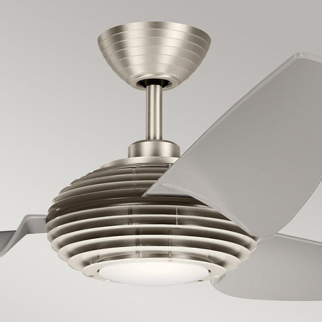 Kichler Ceiling Fan Voya - 60in / 152cm Fan - Brushed Stainless Steel part Number = KLF-VOYA-60-BS