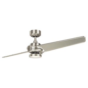 Kichler Ceiling Fan Xety - 56in / 142cm Fan - Brushed Nickel part Number = KLF-XETY-56-BN