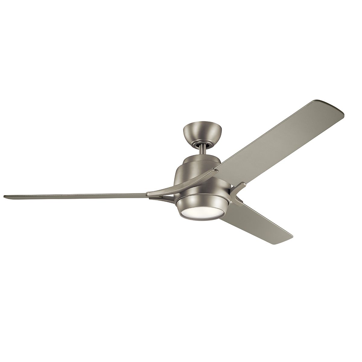 Kichler Ceiling Fan Zeus - 60in / 152cm Fan - Brushed Nickel part Number = KLF-ZEUS-60-BN