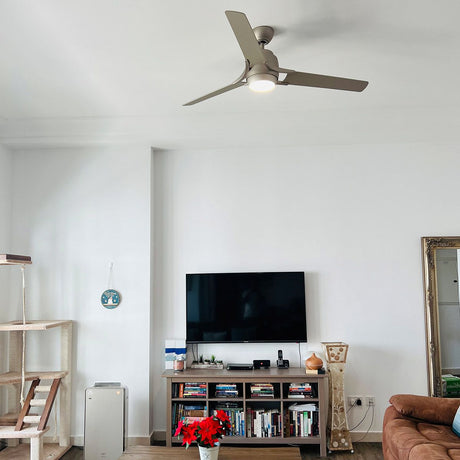 Kichler Ceiling Fan Zeus - 60in / 152cm Fan - Brushed Nickel part Number = KLF-ZEUS-60-BN