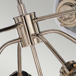 Elstead Lighting Chandelier from the Kula range. Kula 9 Light Chandelier Product Code = KULA9