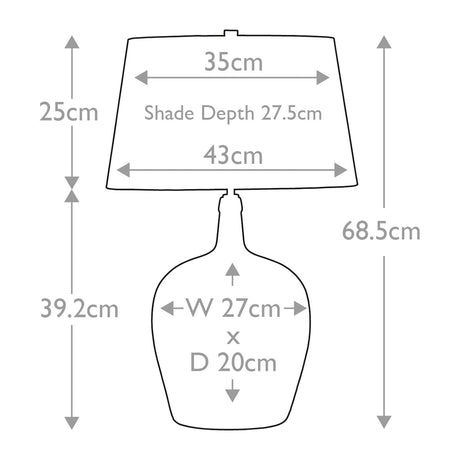 Elstead Lighting Table Lamp from the Lambeth range. Lambeth 1 Light Table Lamp Product Code = LAMBETH-TL