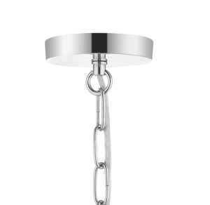 Magnalux Laura 5 Light Oval Pendant Polished Chrome Part Number - LAU05CH