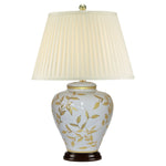 Elstead Lighting Table Lamp from the Leaves Brown Gold range. Leaves Brown Gold 1 Light Table Lamp Product Code = LEAVES-BR-GL-TL
