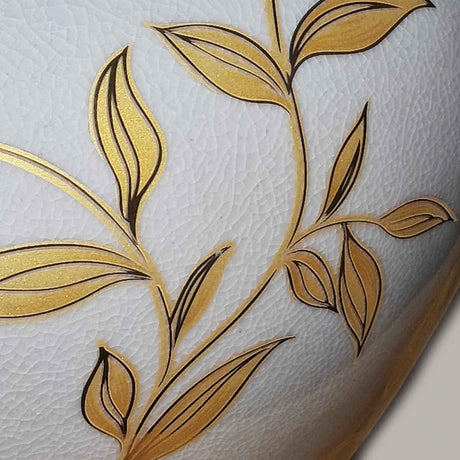 Elstead Lighting Table Lamp from the Leaves Brown Gold range. Leaves Brown Gold 1 Light Table Lamp Product Code = LEAVES-BR-GL-TL
