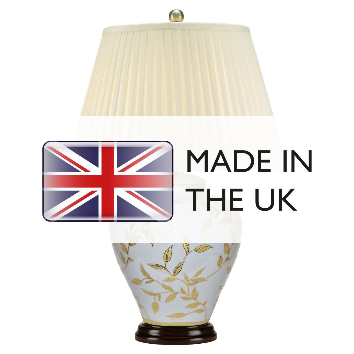 Elstead Lighting Table Lamp from the Leaves Brown Gold range. Leaves Brown Gold 1 Light Table Lamp – SKU LEAVES-BR-GL-TL