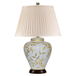 Elstead Lighting Table Lamp from the Leaves Brown Gold range. Leaves Brown Gold 1 Light Table Lamp Product Code = LEAVES-BR-GL-TL