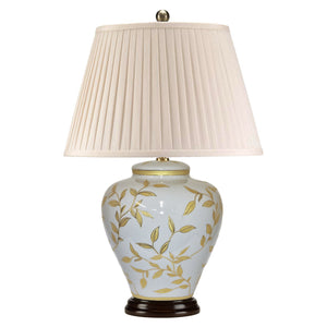 Elstead Lighting Table Lamp from the Leaves Brown Gold range. Leaves Brown Gold 1 Light Table Lamp Product Code = LEAVES-BR-GL-TL