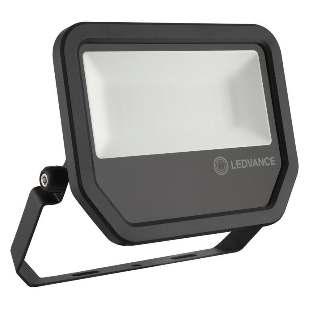 Ledvance FL-CP-4058075421226 LDV - Ledvance LED Flood Lights without Sensor Part Number 4058075421226 Ledvance LED Black Floodlight 50W Warm White 5500lm 100Deg IP65
